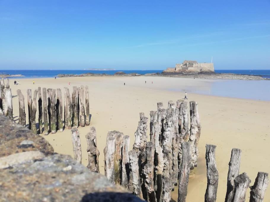 Dinard : Loft De 175 M² - A 150 M De La Plage Dış mekan fotoğraf