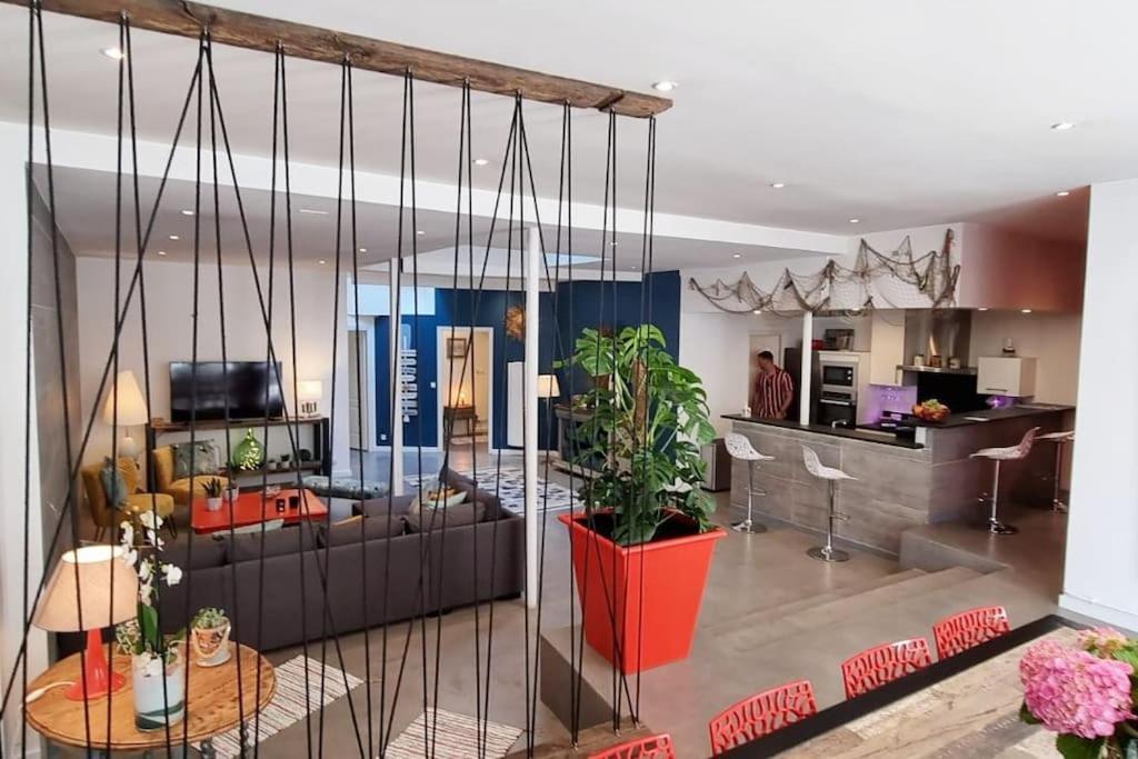 Dinard : Loft De 175 M² - A 150 M De La Plage Dış mekan fotoğraf